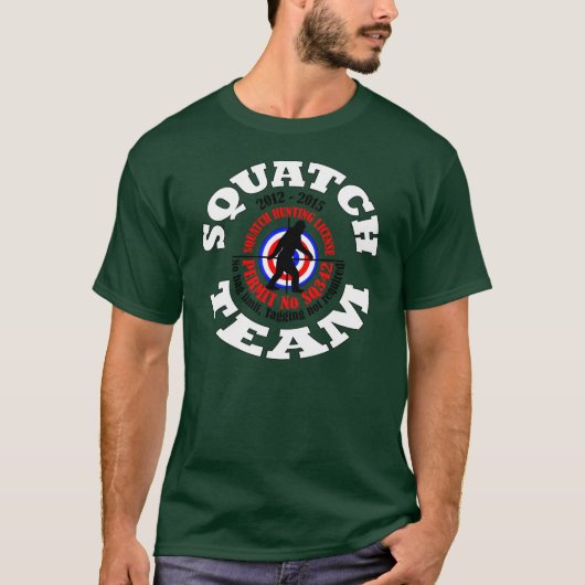 Squatch Team T-Shirt (Vorderseite)