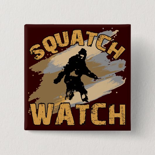 Squatch Uhr Button (Vorderseite)