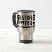 Squatch Uhr - ich glaube Reisebecher (Vorderseite Links)