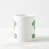 Squatch Uhr Kaffeetasse (Mittel)