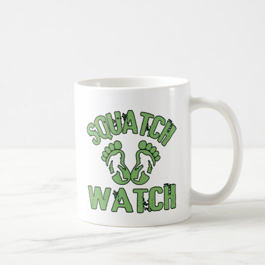 Squatch Uhr Kaffeetasse (Rechts)