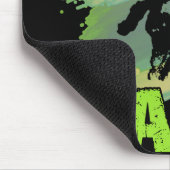 Squatch Uhr Mousepad (Ecke)
