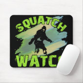 Squatch Uhr Mousepad (Mit Mouse)