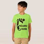 Squatch Uhr T-Shirt (Vorne ganz)