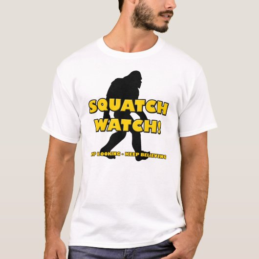 Squatch Watch Funny Sasquatch Bigfoot Yeti Shirt (Vorderseite)