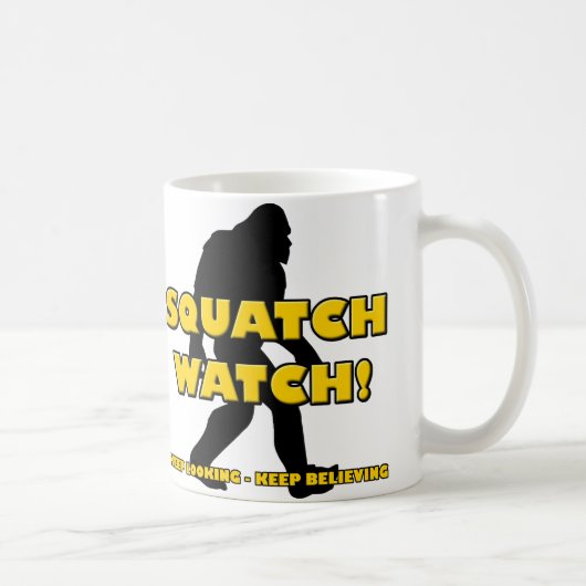 Squatch Watch Funny Sasquatch Bigfoot Yeti Tasse (Rechts)