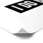 Squatch Watch - Ich glaube Poster (Ecke)