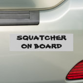 Squatcher an Bord Autoaufkleber (Auf Auto)