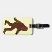 Squatchin Gepäckanhänger (Vorderseite horizontal)