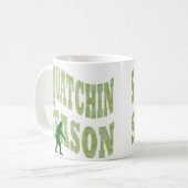 Squatchin-Saison Kaffeetasse (Vorderseite Links)