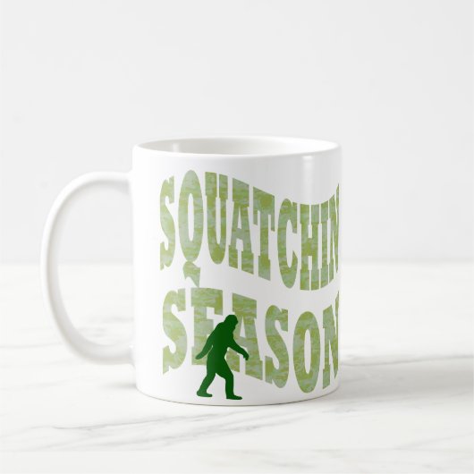 Squatchin-Saison Kaffeetasse (Links)