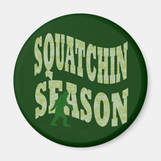 Squatchin-Saison Magnet (Vorne)