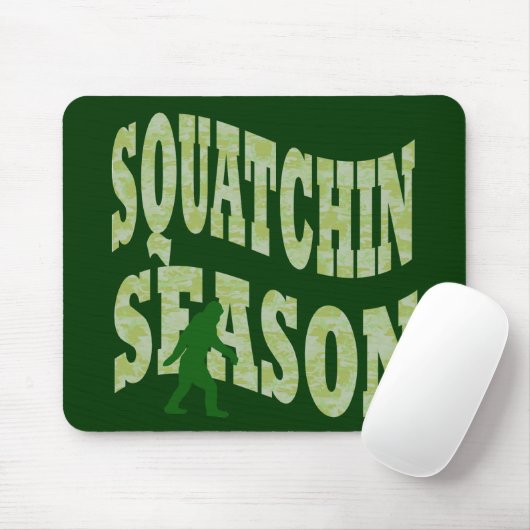 Squatchin-Saison Mousepad (Mit Mouse)