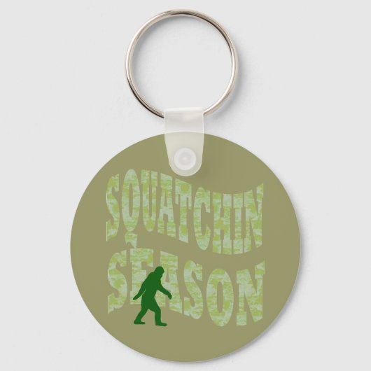 Squatchin-Saison Schlüsselanhänger (Vorderseite)