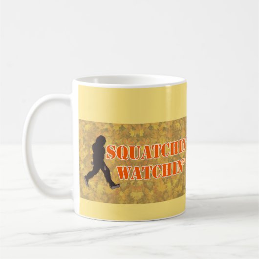 Squatchin sieht zwei kaffeetasse (Links)