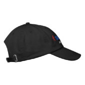 Squatchin und Ihr Staat personalisiert Bestickte Baseballkappe (Rechts)