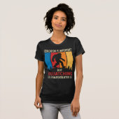 Squatching ist wichtiger Lustiger Sasquatch Bigfoo T-Shirt (Vorne ganz)