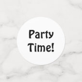 Squatchy Birthday Niedlich Sasquatch Konfetti (Klein Vorderseite)