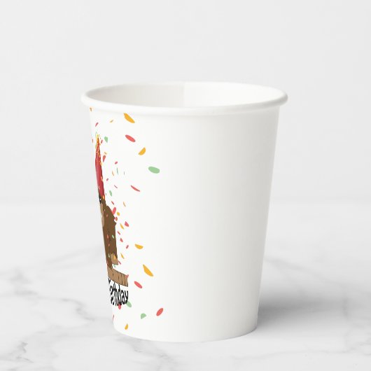Squatchy Birthday Paper Cup Pappbecher (Links)