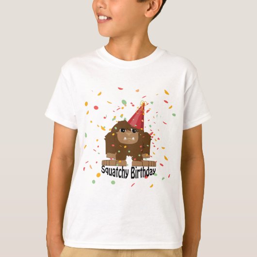 Squatchy Birthday T-Shirt (Vorderseite)