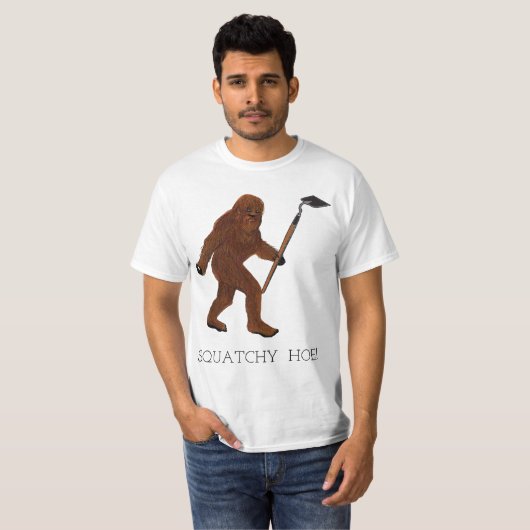 Squatchy Hacke! T-Shirt (Vorne ganz)