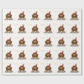 Squatchy New Year Geschenkpapier (Flach)