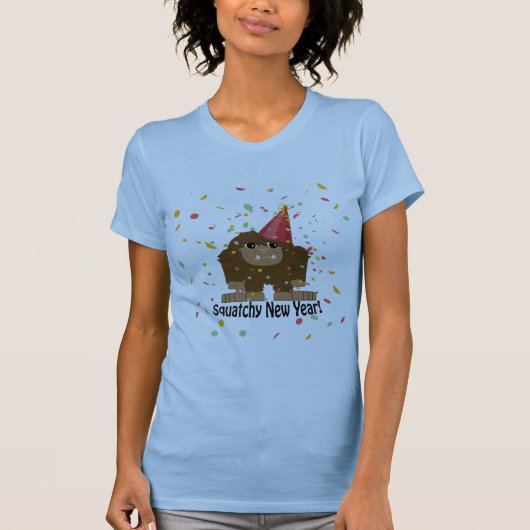 Squatchy New Year T-Shirt (Vorderseite)