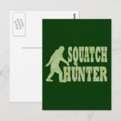 Squatter-Jäger auf Tarnung Postkarte (Vorne/Hinten)