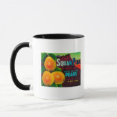 Squaw Peak Pear Crate LabelProvo, UT Tasse (Links)