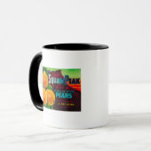 Squaw Peak Pear Crate LabelProvo, UT Tasse (Vorderseite Links)