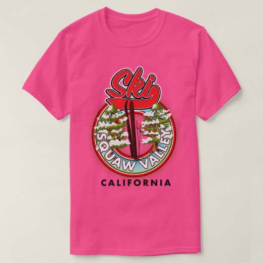 Squaw Valley California T-Shirt (Design vorne)
