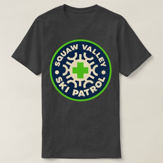 Squaw Valley Ski Patrol T-Shirt (Design vorne)