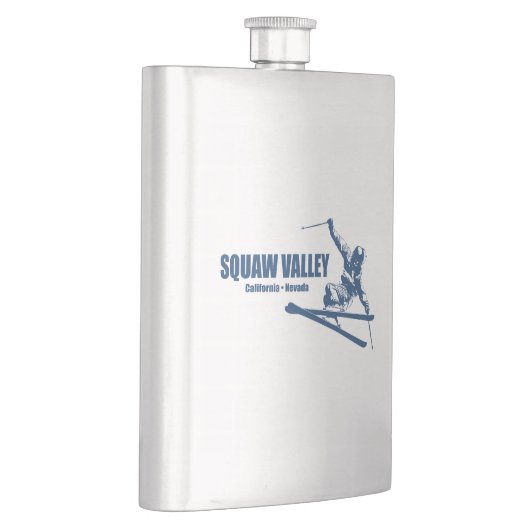 Squaw Valley Ski Resort Skier Flachmann (Rechts)