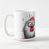 "Squawk and Joy Chicken" Mug Kaffeetasse (Links)