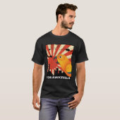 Squawk Zilla Sun Conure Parrot Squawi Kawaii T-Shirt (Vorne ganz)