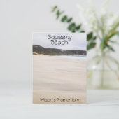 Squeaky Beach Wilson's Promontory, Victoria Postkarte (Stehend Vorderseite)