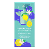 Squeaky Clean Marketing Werbekarte (Vorne)