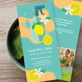 Squeaky Clean Marketing Werbekarte