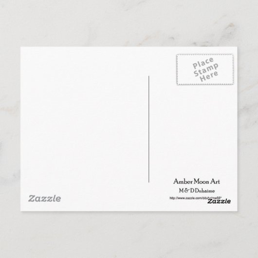 Squeaky Postkarte (Rückseite)