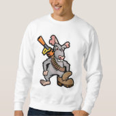 SqueakyBoot Illustrations-Emblem-Kleid Sweatshirt (Vorderseite)