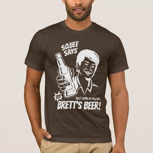 Squee sagt Versuch Bretts Bier - Kavanaugh (weiß) T-Shirt (Vorderseite)