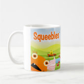 Squeebles "glückliche" Tasse (Links)