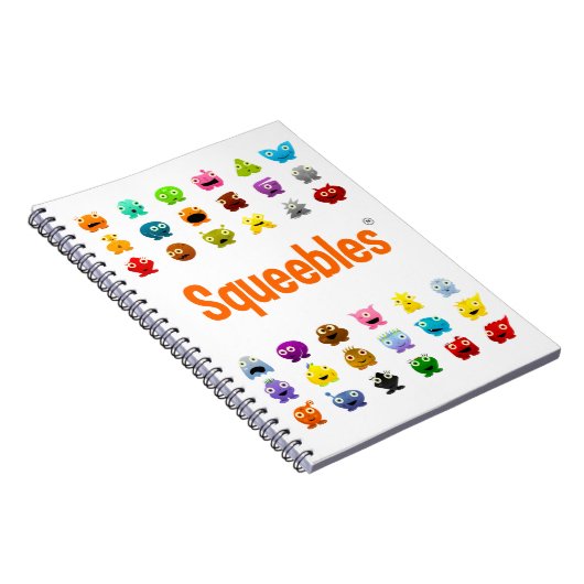Squeebles Notizbuch Notizblock (Rechte Seite)