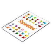 Squeebles Notizbuch Notizblock (Linke Seite)