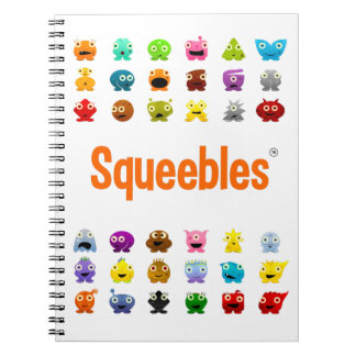 Squeebles Notizbuch Notizblock