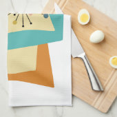 Squeeeeeeeeeeze Rectangle Mitte Jahrhundert Modern Geschirrtuch (Viertel Falte)