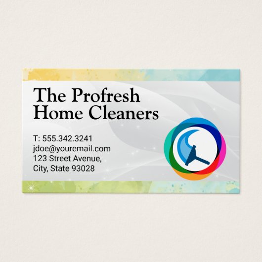 Squeegee Logo | Reiniger (Vorderseite)