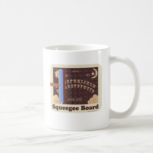 Squeegee Weegee Parody Kaffeetasse (Rechts)