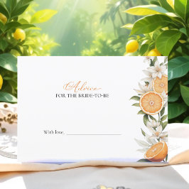 Squeeze Brautparty Advice for Bride Card Einladung