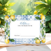 Squeeze Brautparty Advice for Bride Card Einladung